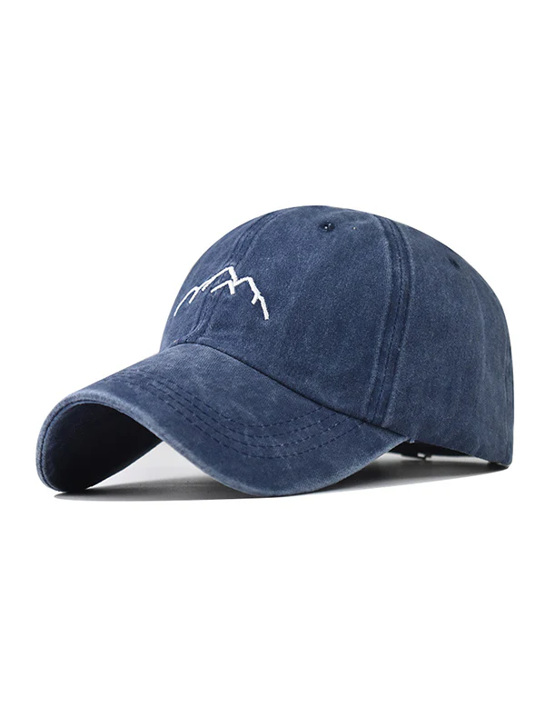 Embroidered Washed Baseball Cap - Image 5