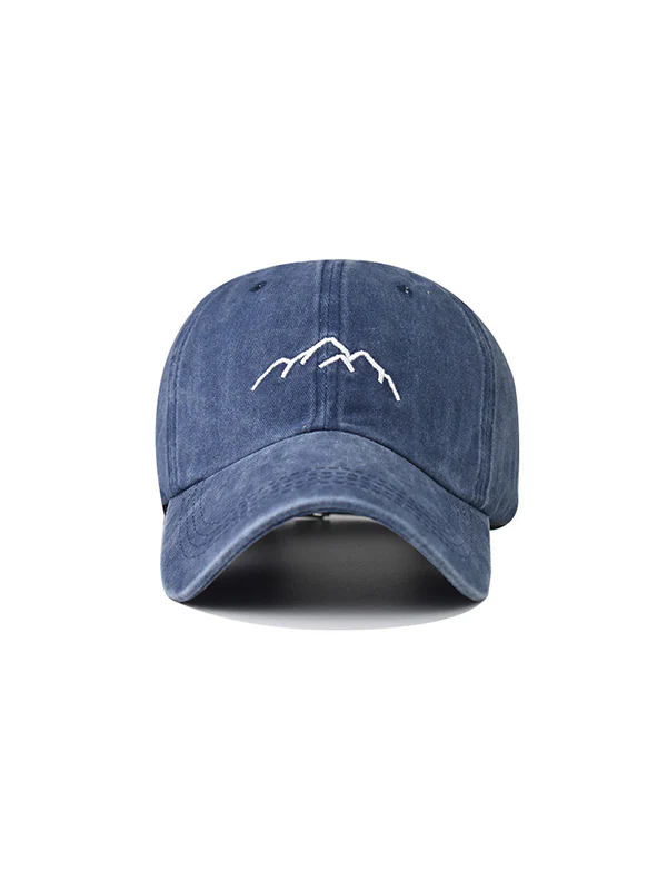 Embroidered Washed Baseball Cap - Image 6