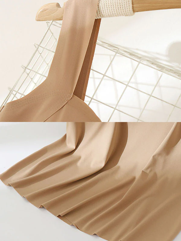 Full Length Seamless Lounge Dress with Bra - Image 4