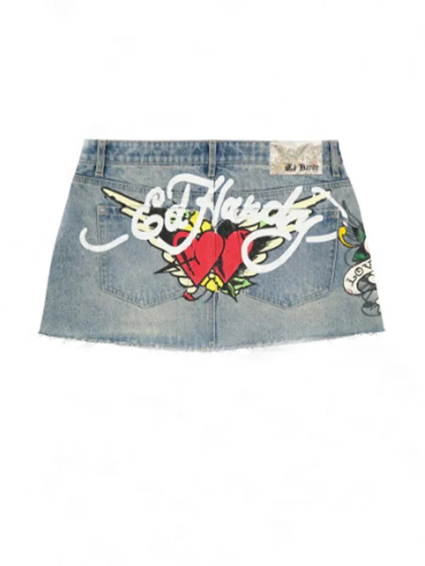 High Waist Y2k Slimming Mini Skirt - Image 2