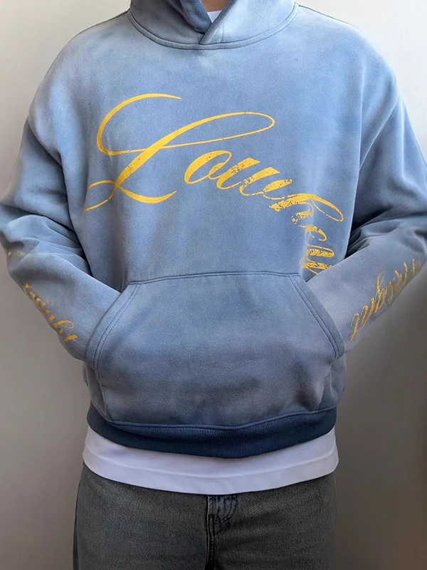Hip-Hop Trendy Letter Print Sweatshirts - Image 2