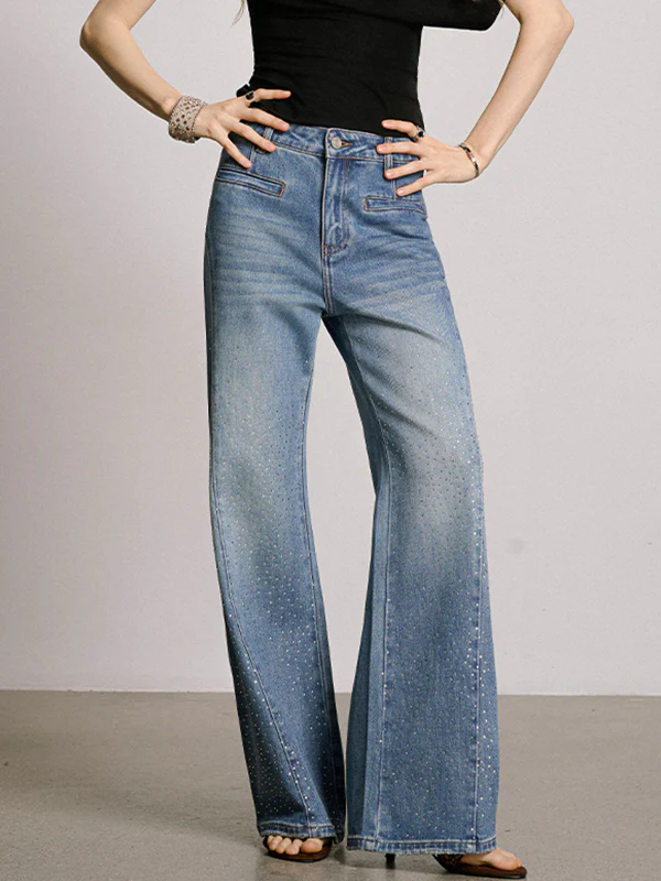 Hot Diamonds Show Thin High Boyfriend Jeans - Image 4