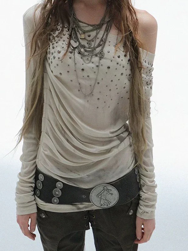 Hotfix Rhinestone Printing Long Sleeve - Image 2