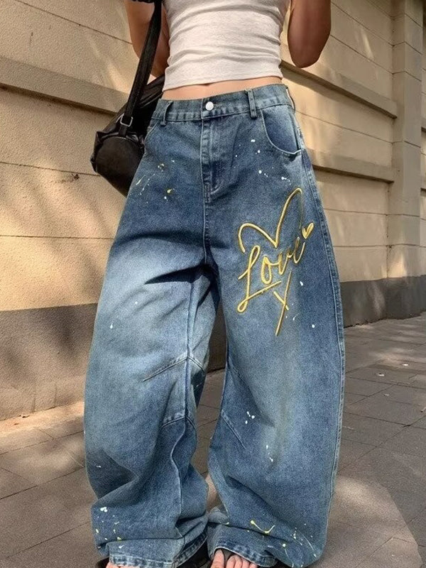 Ink And Graffiti Machete Boyfriend Jeans - Image 2