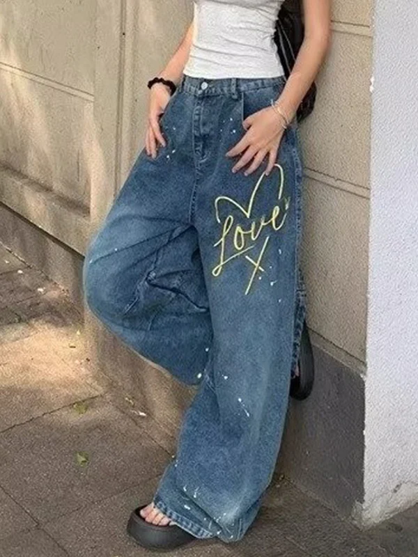Ink And Graffiti Machete Boyfriend Jeans - Image 3