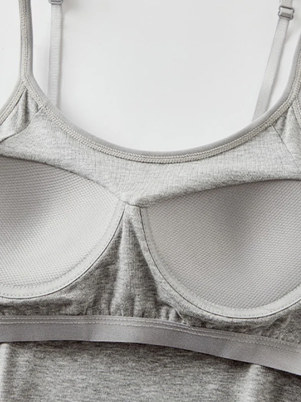 Integrated Padded Threaded Cami Top - Image 10