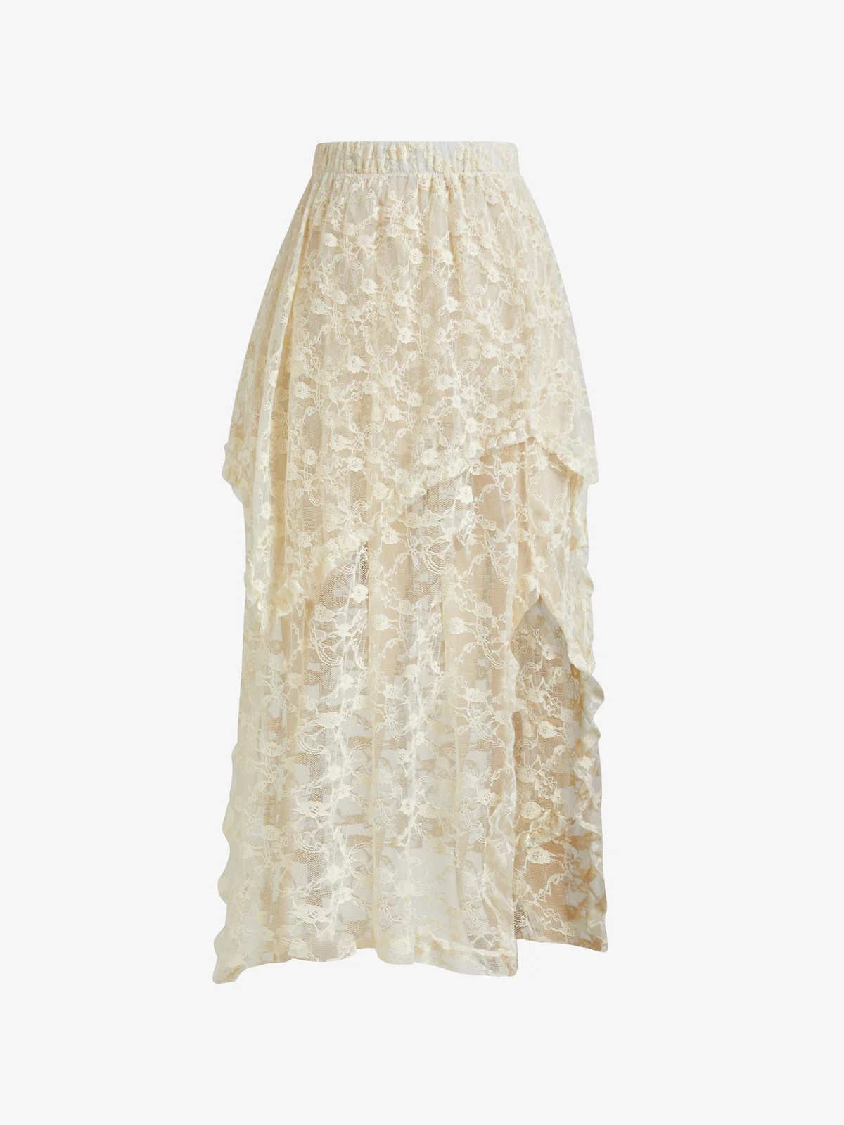 Boho Irregular Maxi Skirt