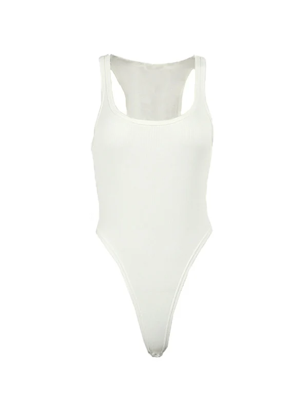 Knitted Halterneck Jumpsuit - Image 6