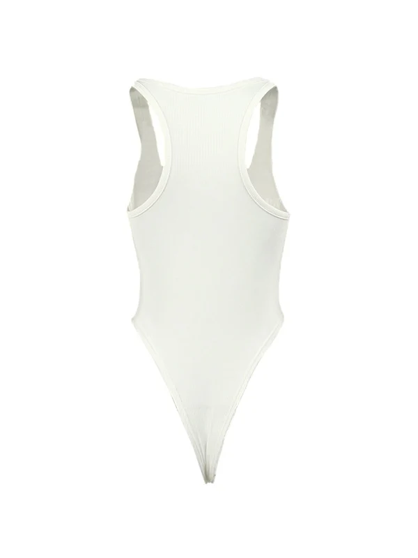 Knitted Halterneck Jumpsuit - Image 7