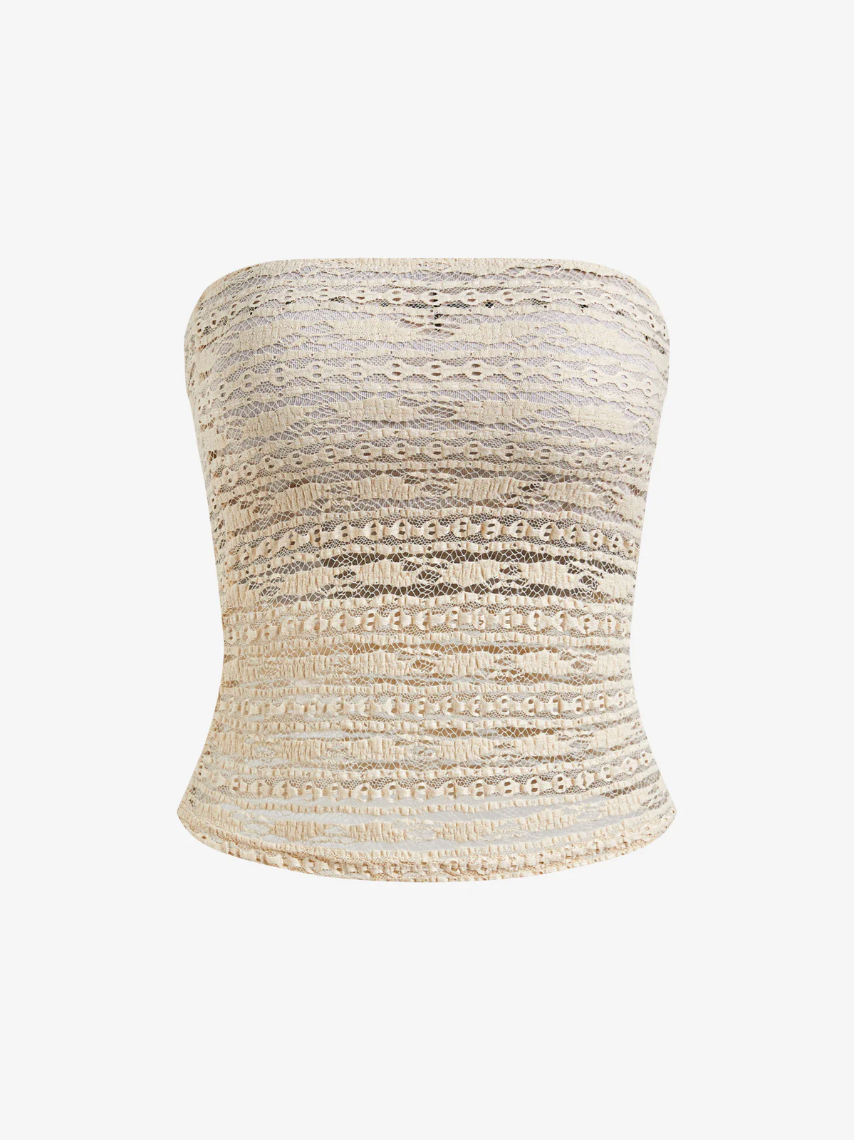 Lace Cross Bandeau Top - Image 4