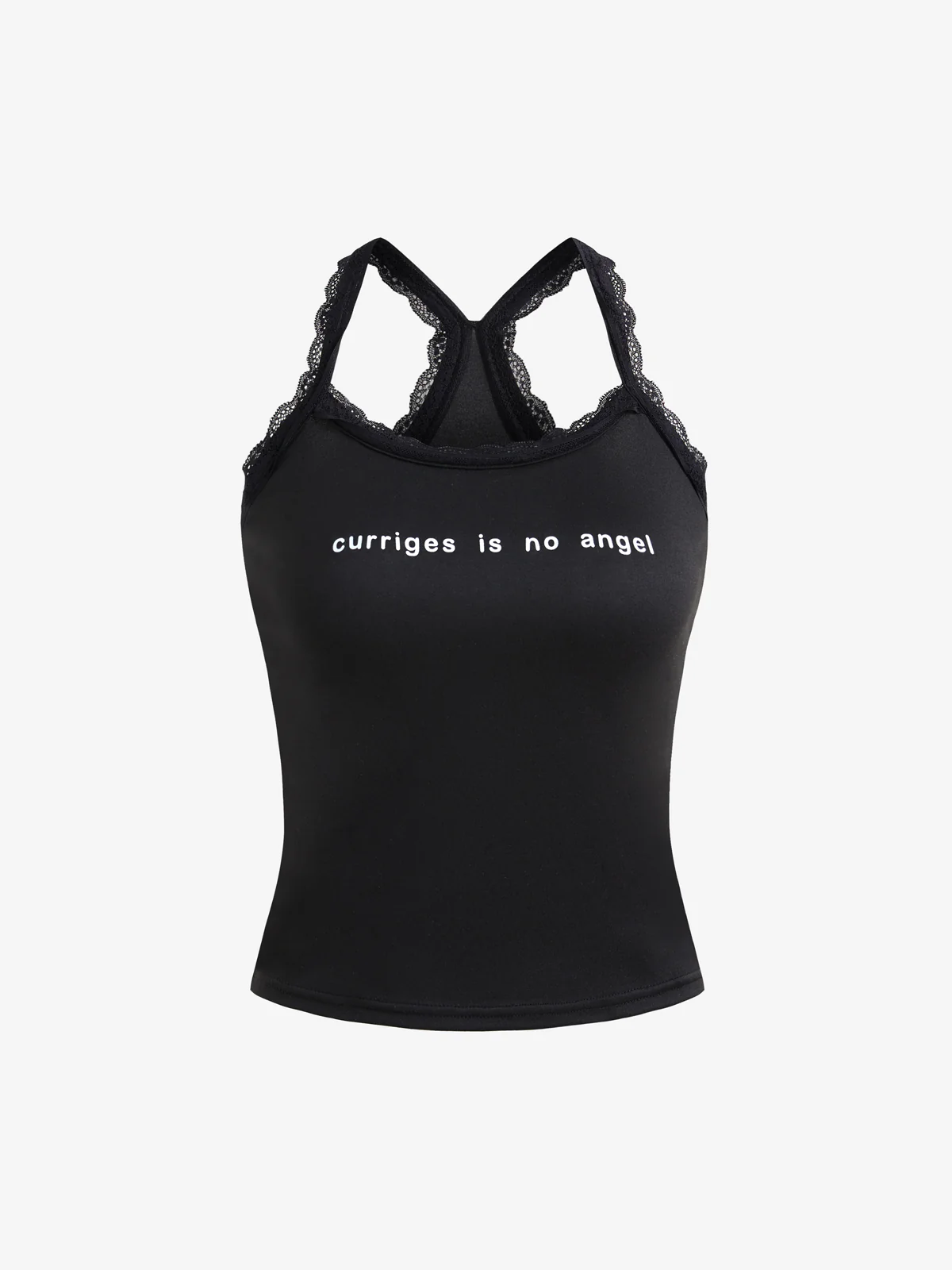 Lace Print Halter Vest - Image 4