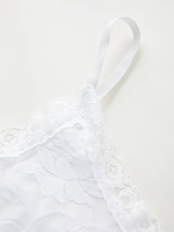 Lace See Through Cami Top - Image 17