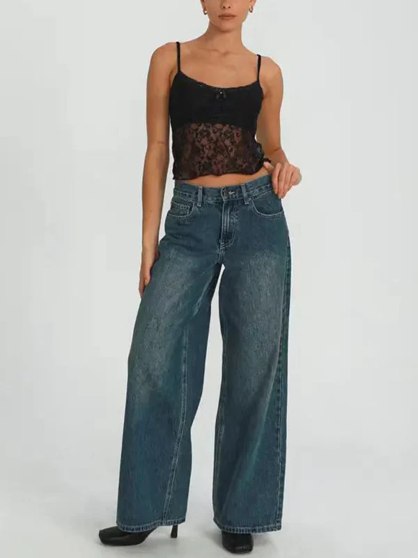 Lace See Through Cami Top - Image 9