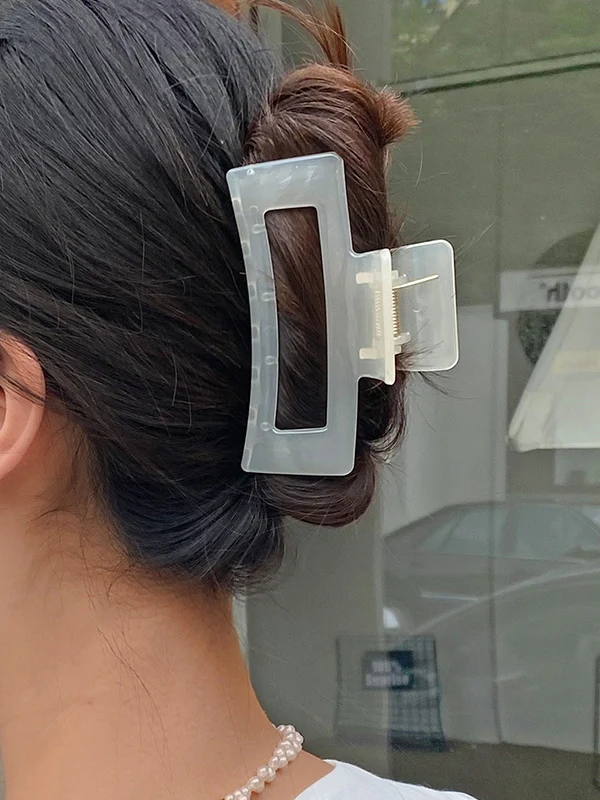 Large Rectangle Hair Claw Clip - Image 11