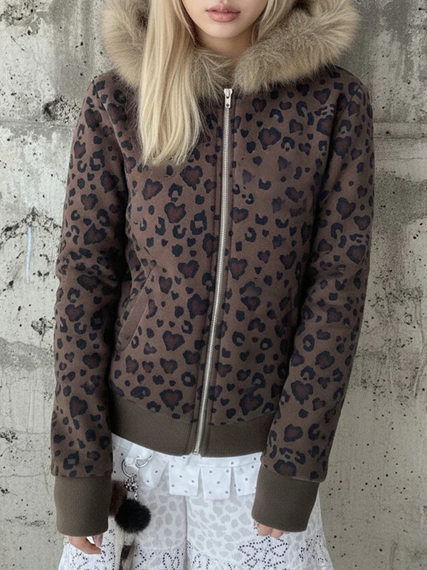 Leopard Print Jacket - Image 4