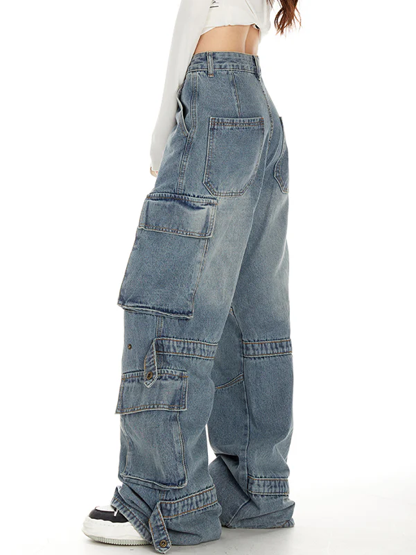 Loose American Vintage Boyfriend Jeans - Image 2