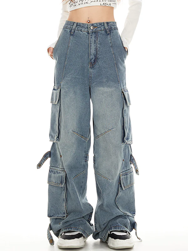 Loose American Vintage Boyfriend Jeans - Image 4