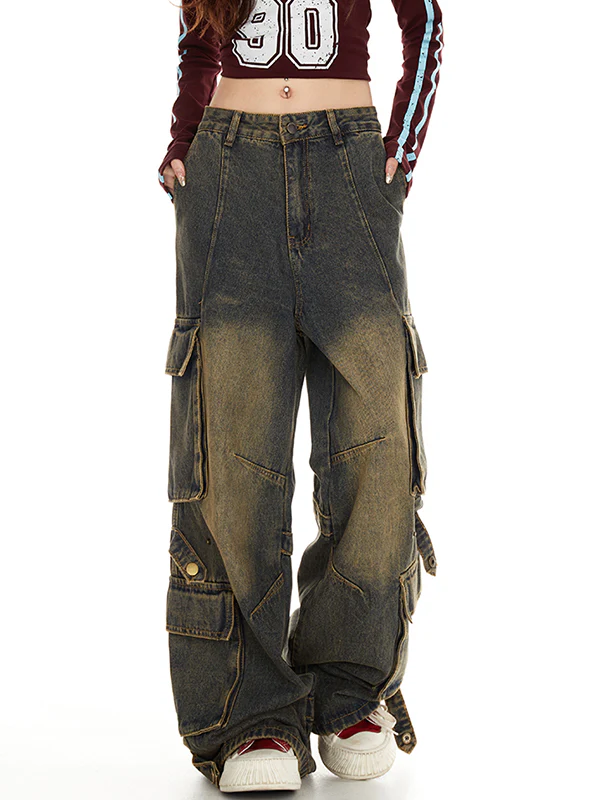Loose American Vintage Boyfriend Jeans - Image 8