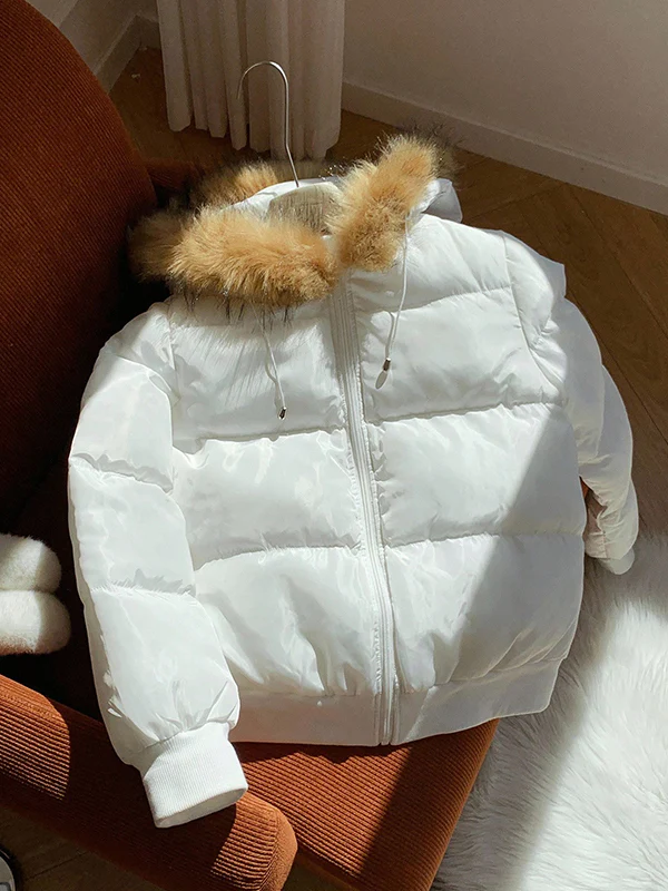 Loose Relaxed Drawstring Jacket - Image 2