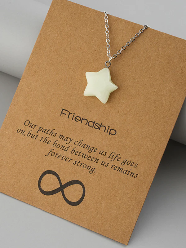 Luminous Star Pendant Necklace - Image 2