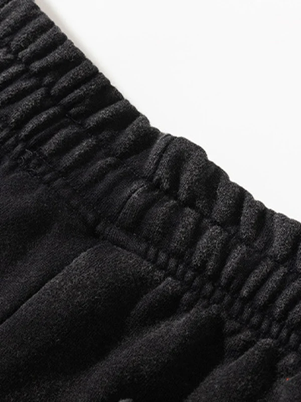 Men's Cross Embroidery Casual Shorts - Image 6