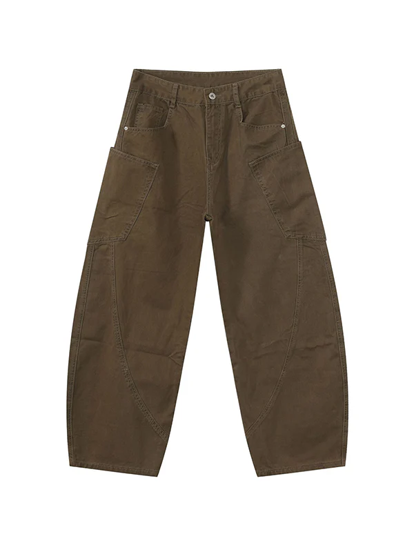 Men's Pocket Street Loose Jeans - Image 6