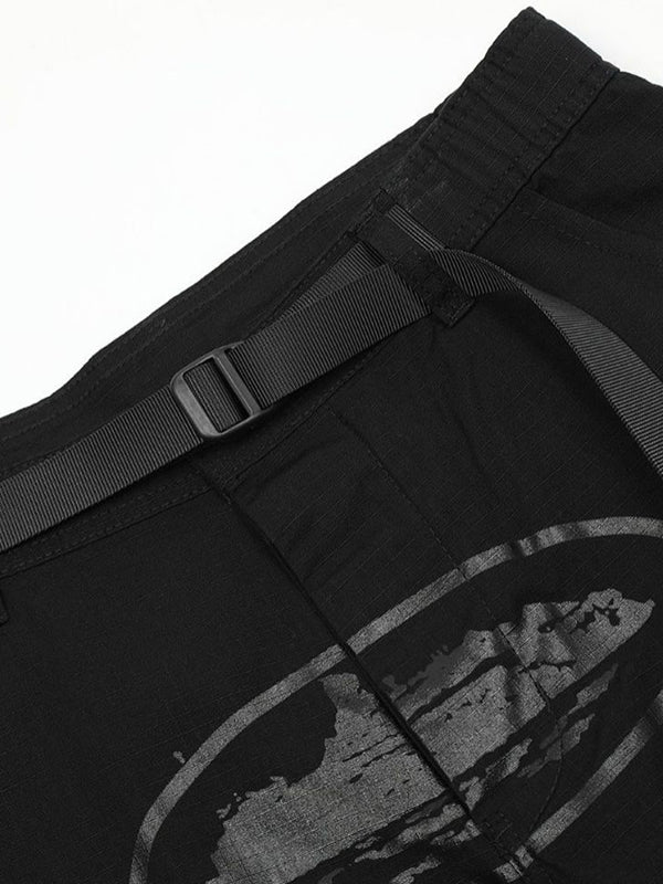Men's Print Cargo Shorts - Image 7