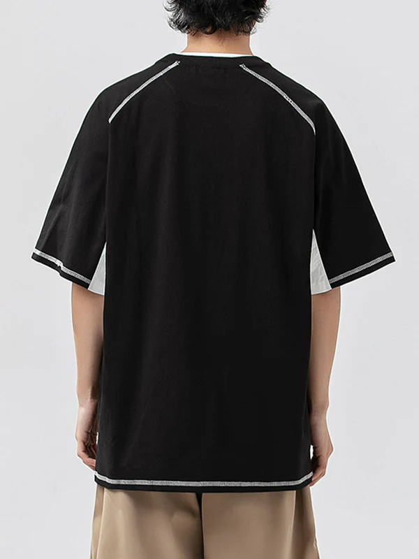 Men's Raglan Oversized Short Sleeve Tee - Image 2