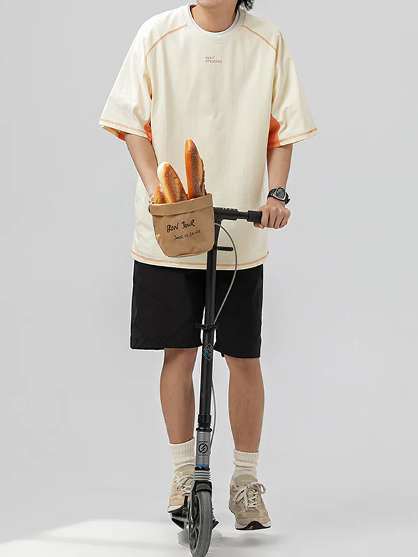 Men's Raglan Oversized Short Sleeve Tee - Image 5