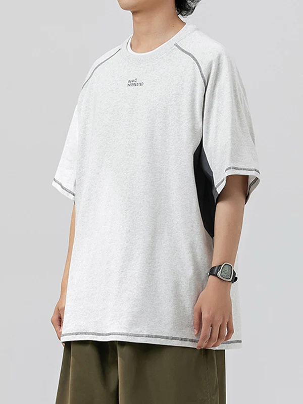 Men's Raglan Oversized Short Sleeve Tee - Image 8