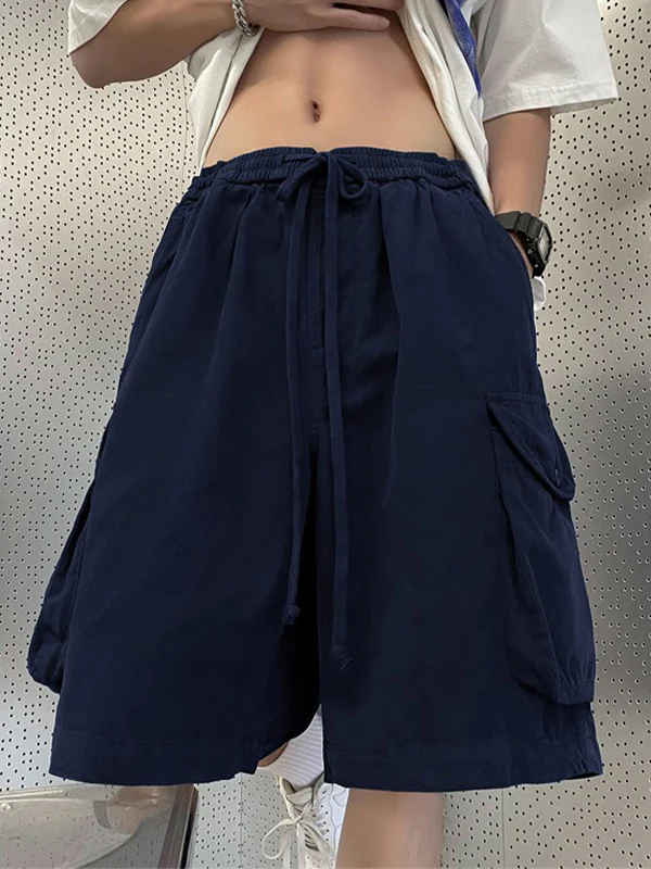 Men's Retro Big Pocket Casual Shorts - Image 7