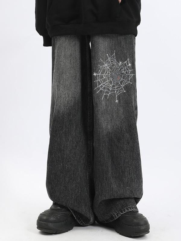 Men's Spider Washed Ombre Loose Jean - Image 2