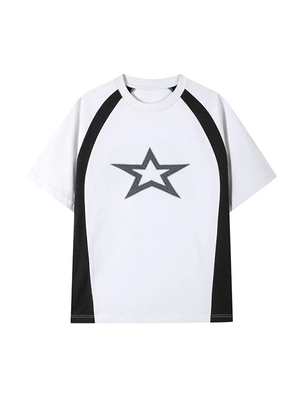Men's Star Oversized Short Sleeve Tee - Image 4