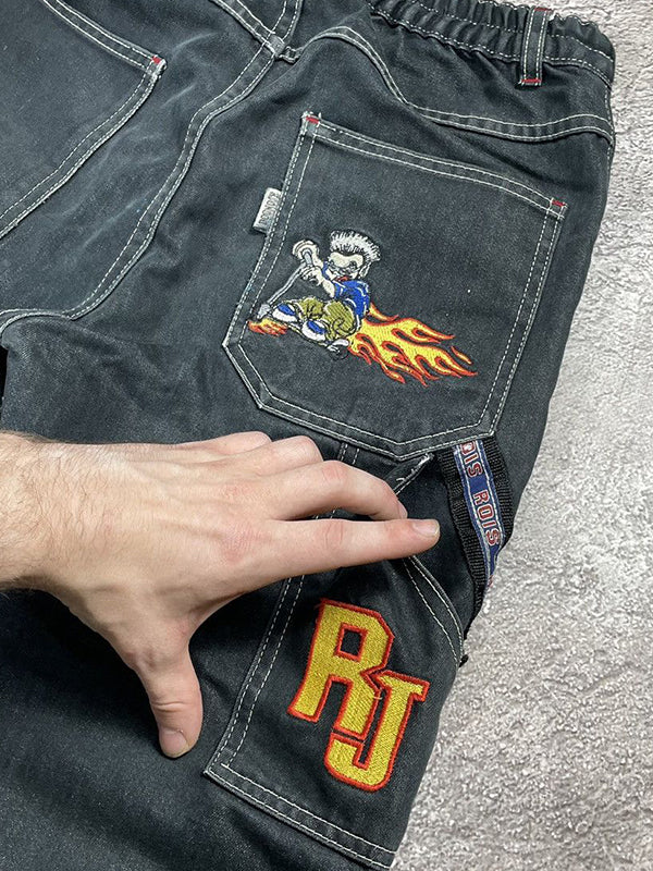 Men's Street Cargo Jeans - Image 4