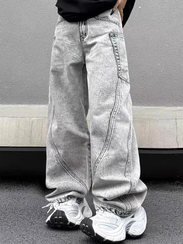 Men's Street Loose Jeans - Image 3