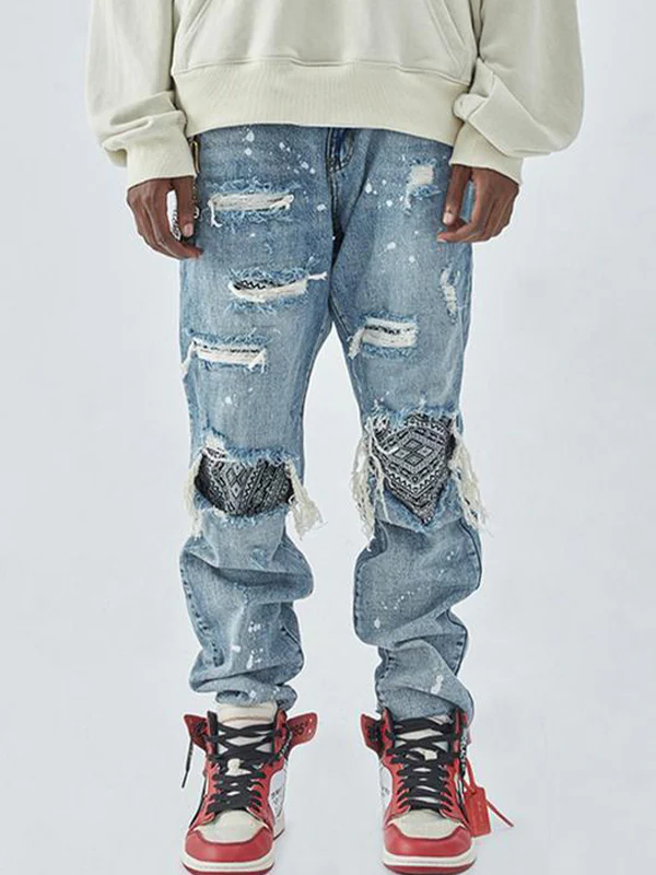 Men's Street Loose Jeans - Image 2
