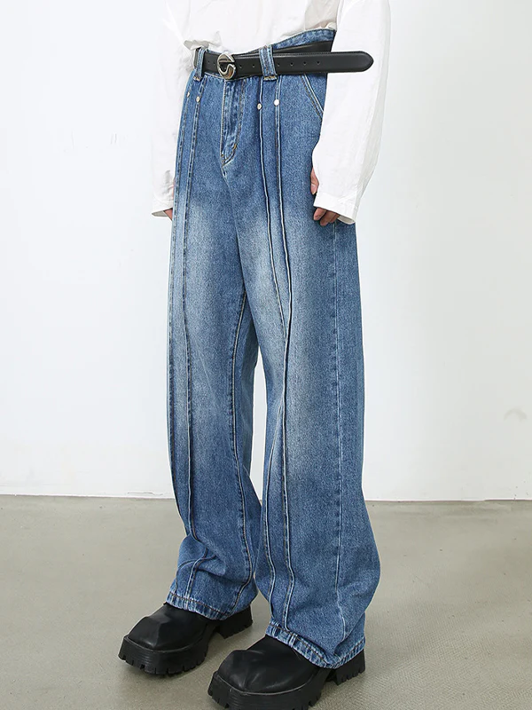 Men's Street Loose Jeans - Image 4
