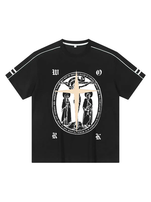Men's Street Print Short Sleeve Tee - Image 3