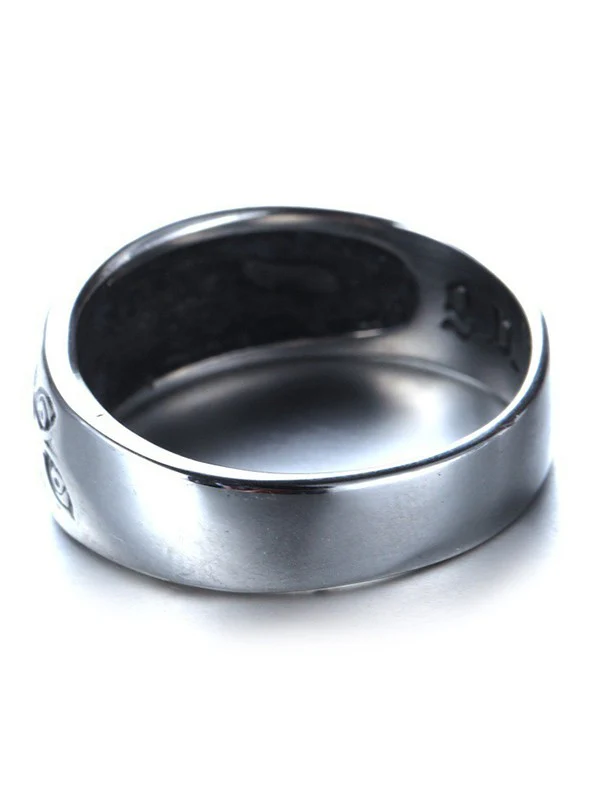 Men's Vintage Eye Pattern Ring - Image 5