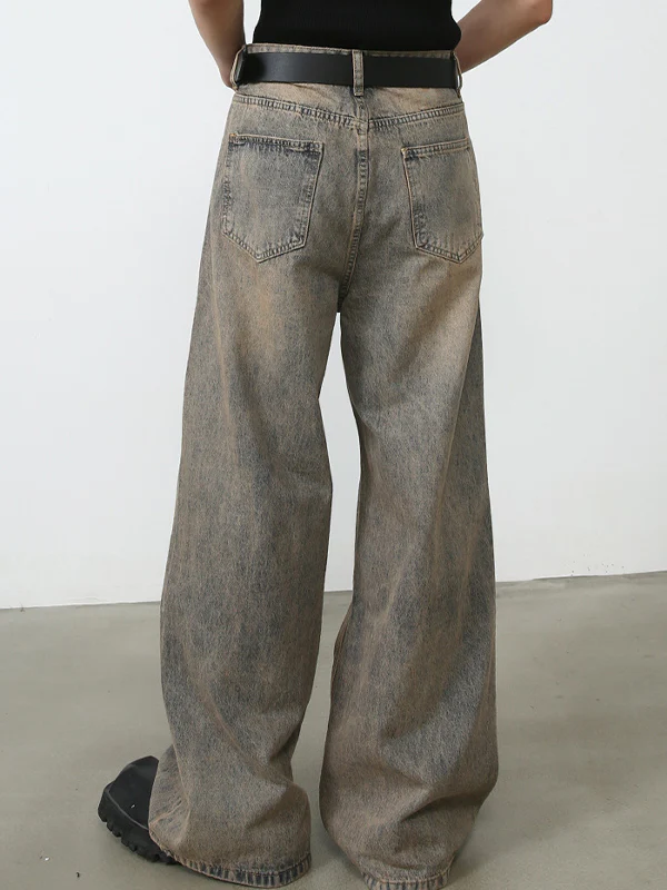 Men's Vintage Loose Jeans - Image 3