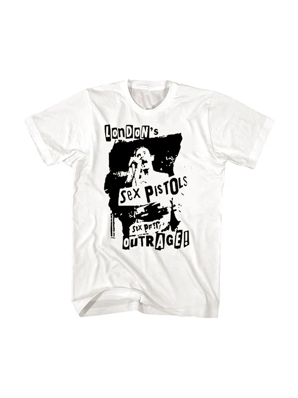 Men's Vintage Portrait Print Short Sleeve Tee