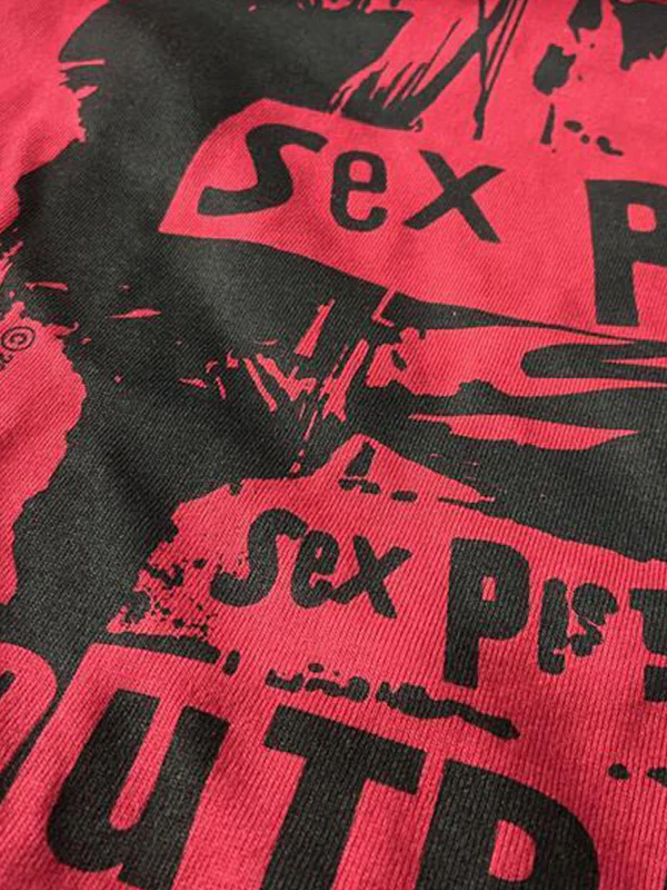 Men's Vintage Portrait Print Short Sleeve Tee - Image 5