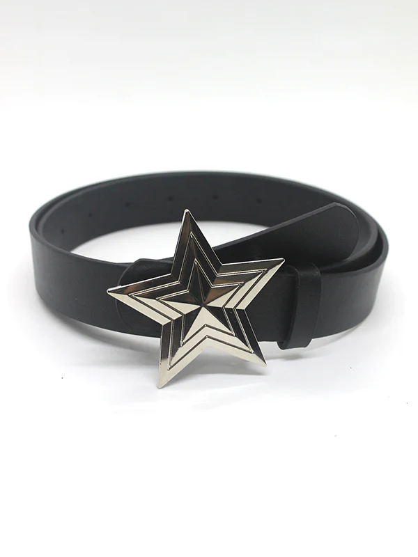Metal Star Decor Buckle Belt - Image 2