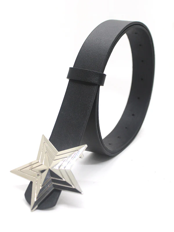 Metal Star Decor Buckle Belt - Image 3