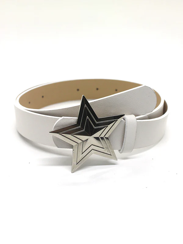 Metal Star Decor Buckle Belt - Image 4