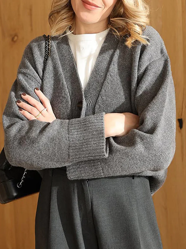 Minimalist Aesthetic Cardigan - Image 3