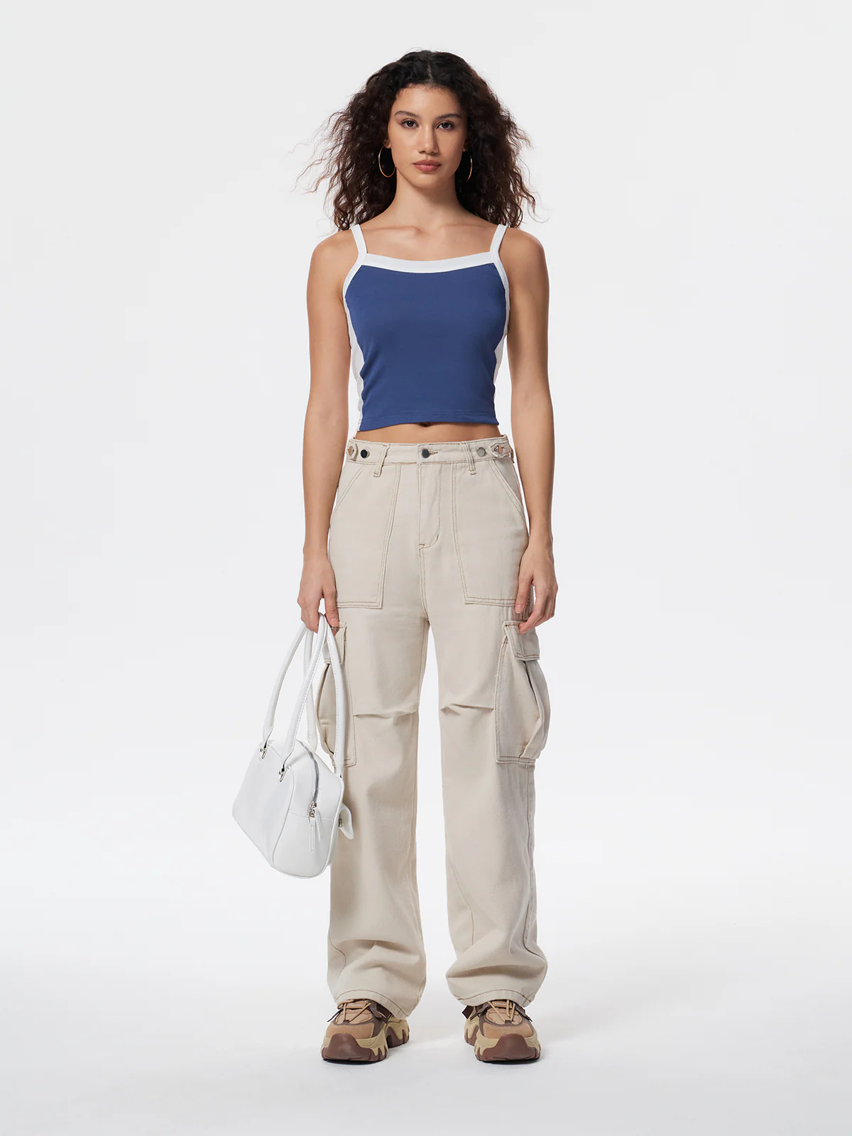 Multi-Pocket Design Cargo Jeans - Image 5