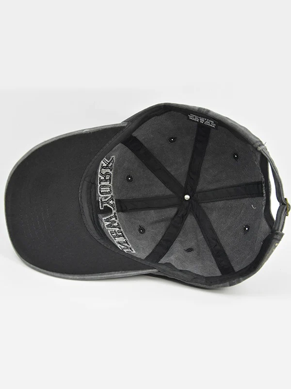 New York Vintage Wash Baseball Cap - Image 6