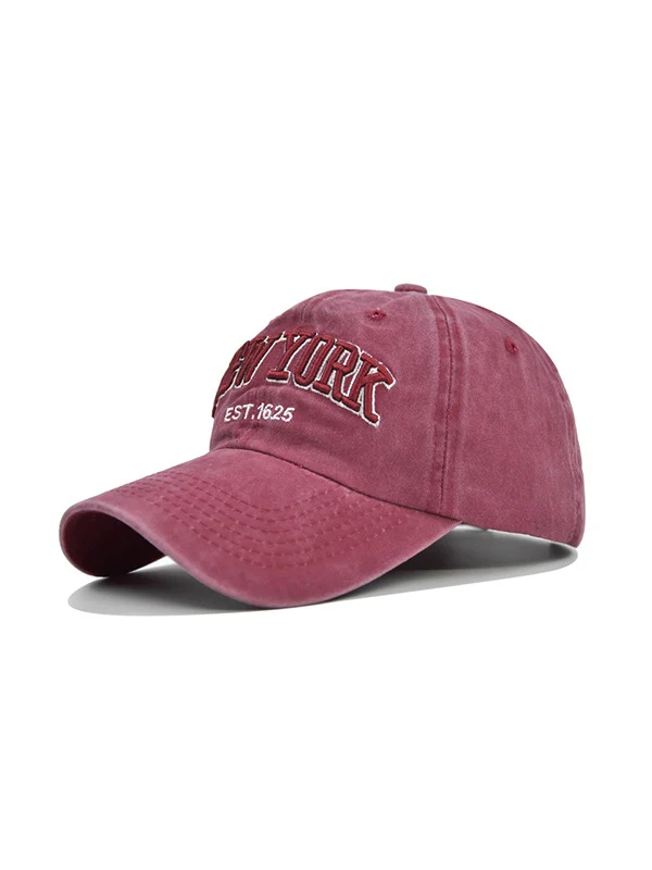 New York Vintage Wash Baseball Cap - Image 7