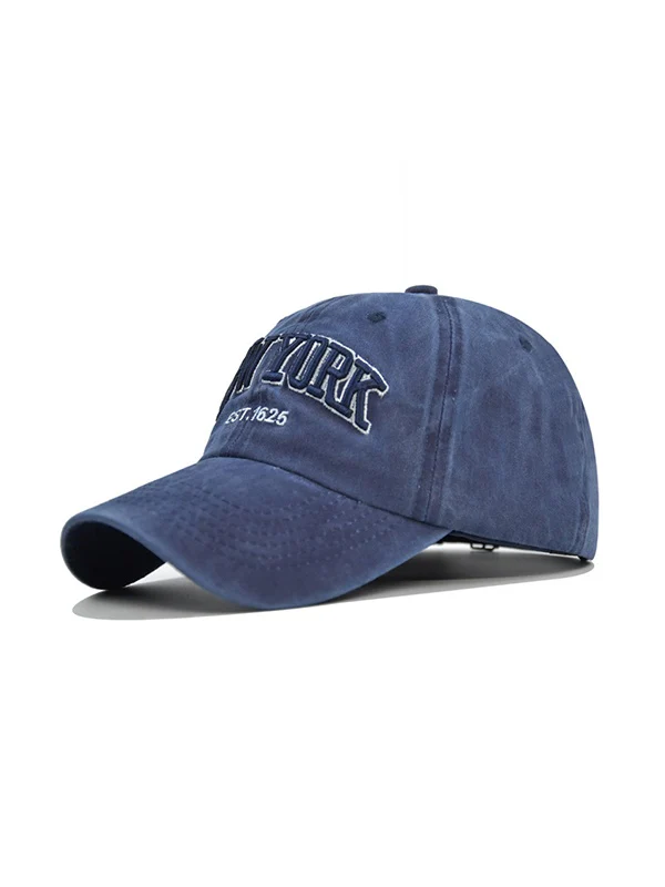 New York Vintage Wash Baseball Cap - Image 8